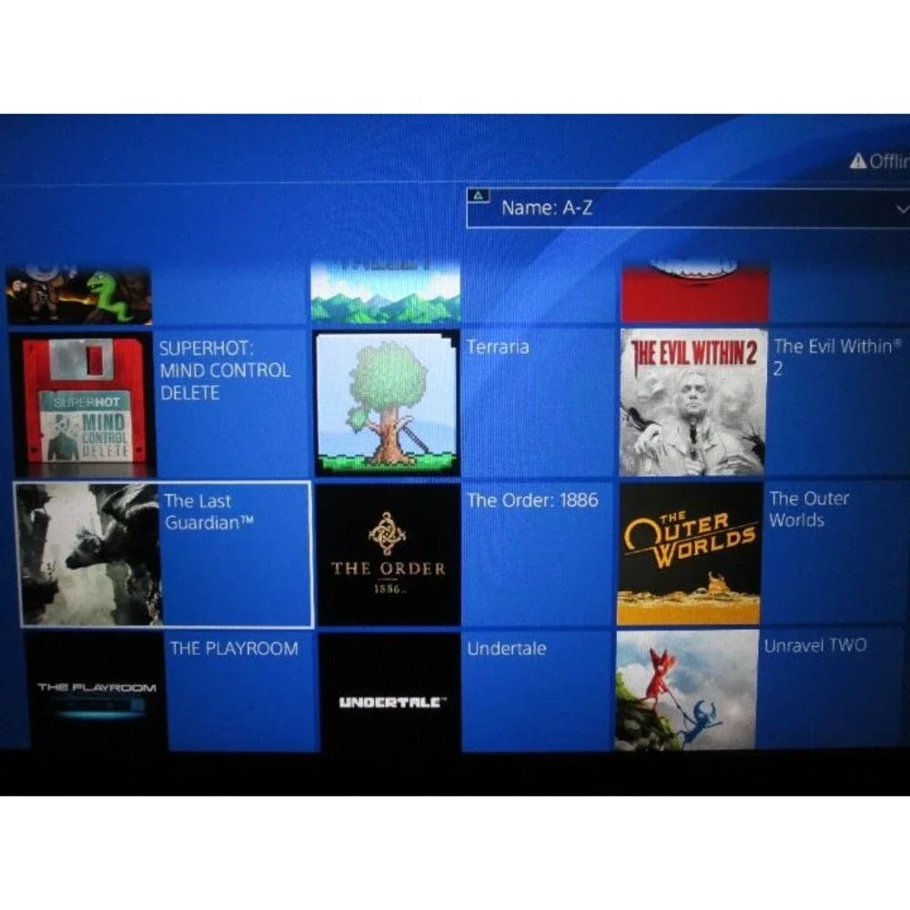 Ps4 Playstation 4 Gold Limited Edition With 60+Games Upgraded 1TB Fire Cuda
